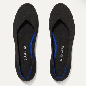 Rothy's Black and Blue Flats